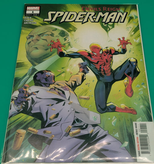 Devil's Reign: Spider-Man #1 (2022) - Marvel Comic - VF/NM Collectibles:Comic Books & Memorabilia:Comics:Comics & Graphic Novels JJJambers Jamboree