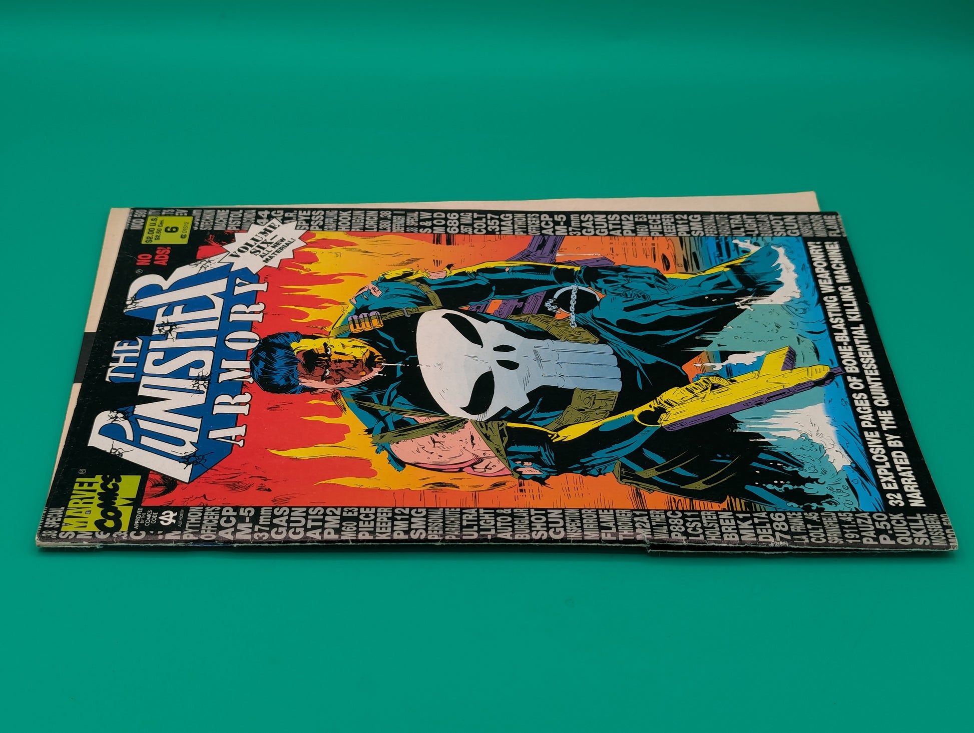 Punisher Armory, The #6 (1994) - Marvel Dollar Comic [Detached From Spine] Collectibles:Comic Books & Memorabilia:Comics:Comics & Graphic Novels JJJambers Jamboree