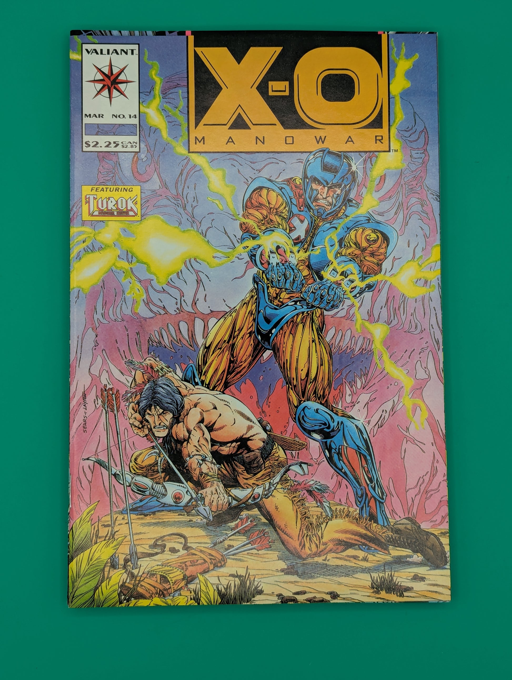 X-O Manowar #14 (1993) - Valiant Comic Collectibles:Comic Books & Memorabilia:Comics:Comics & Graphic Novels JJJambers Jamboree