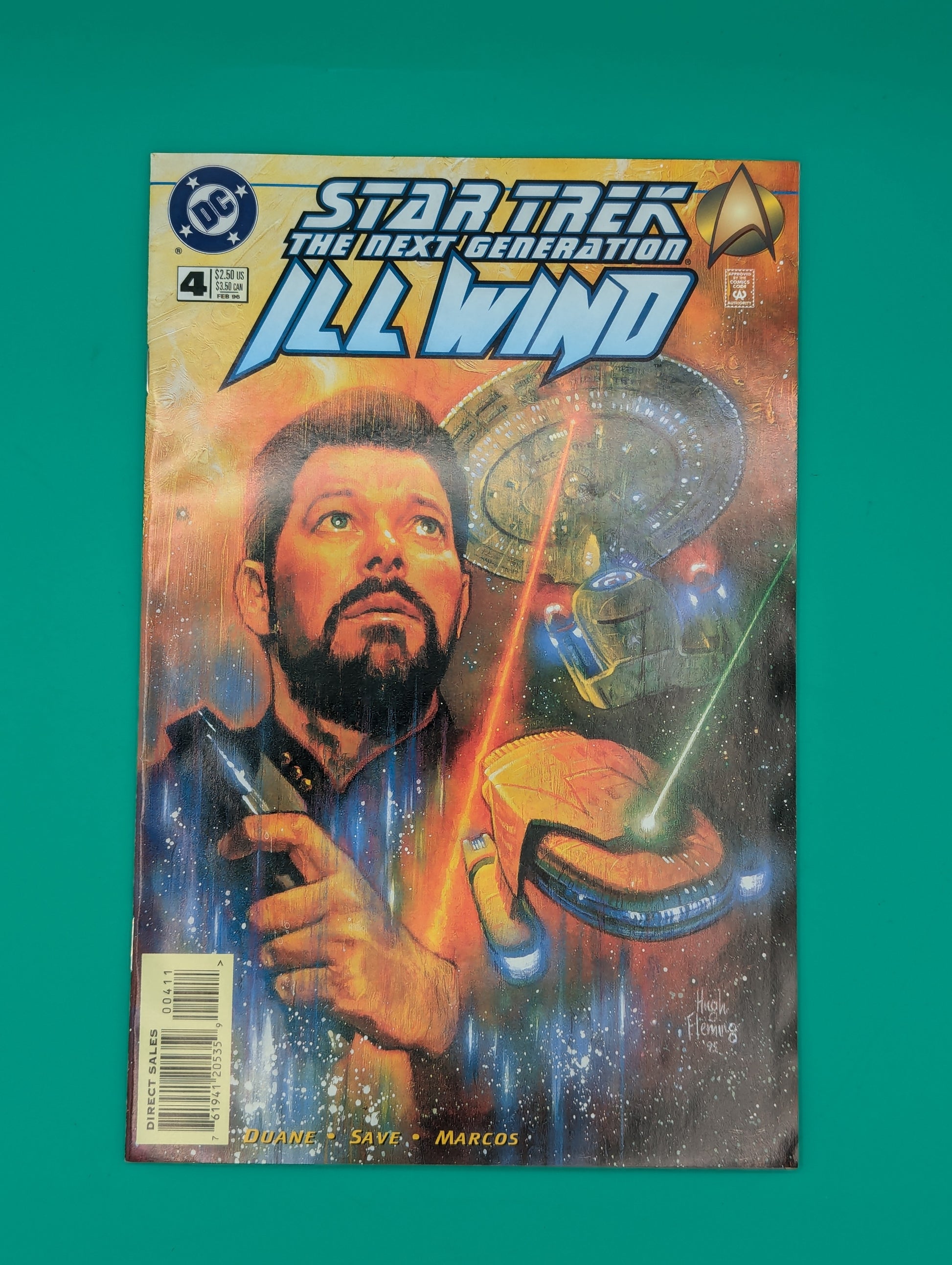 Star Trek: The Next Generation - ill Wind #4 (1995) - DC Comics Collectibles:Comic Books & Memorabilia:Comics:Comics & Graphic Novels JJJambers Vintage Vault   