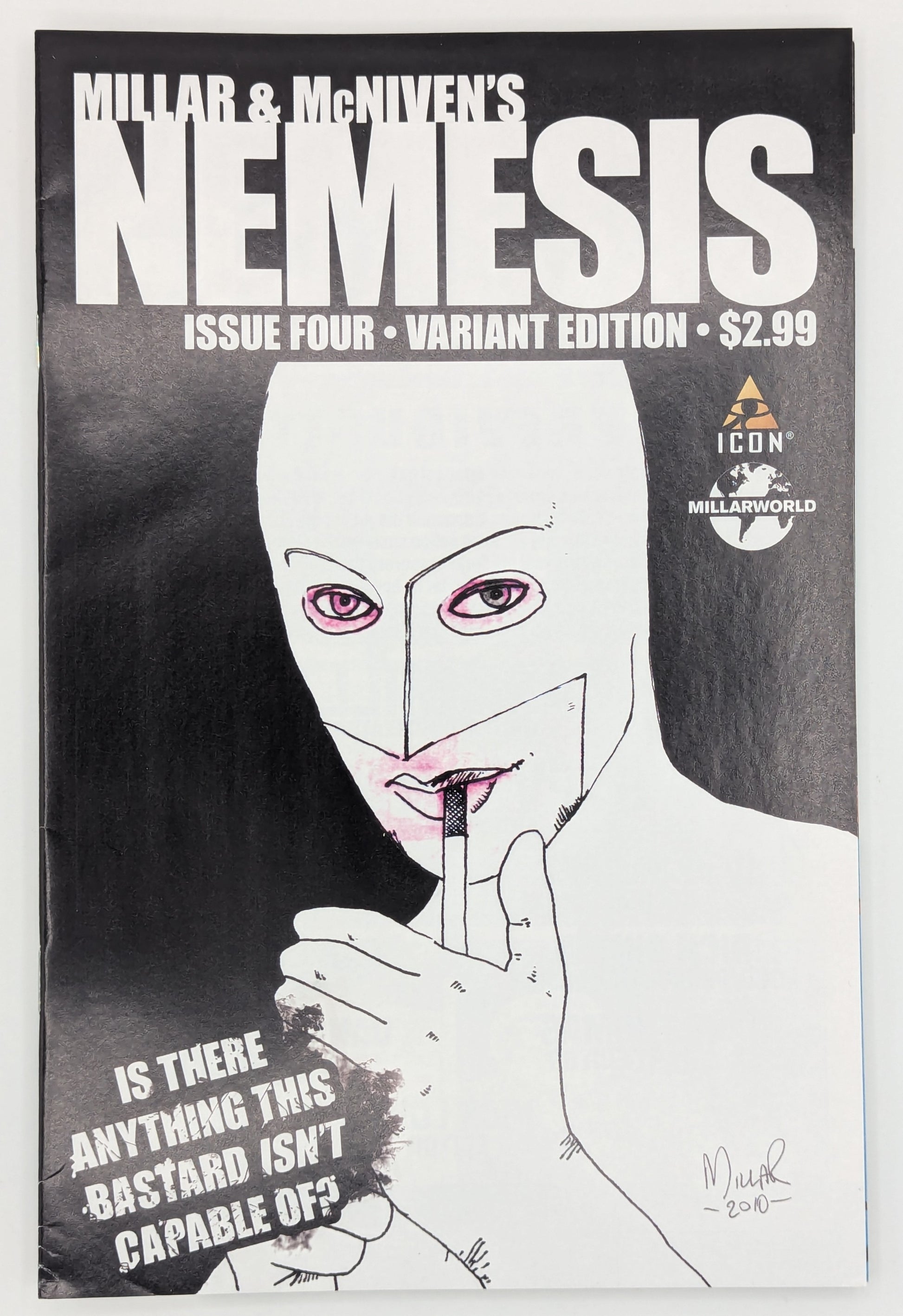 Nemesis #4 (Millar Variant) (2010) - Icon Comic - VF minus Collectibles:Comic Books & Memorabilia:Comics:Comics & Graphic Novels JJJambers Jamboree