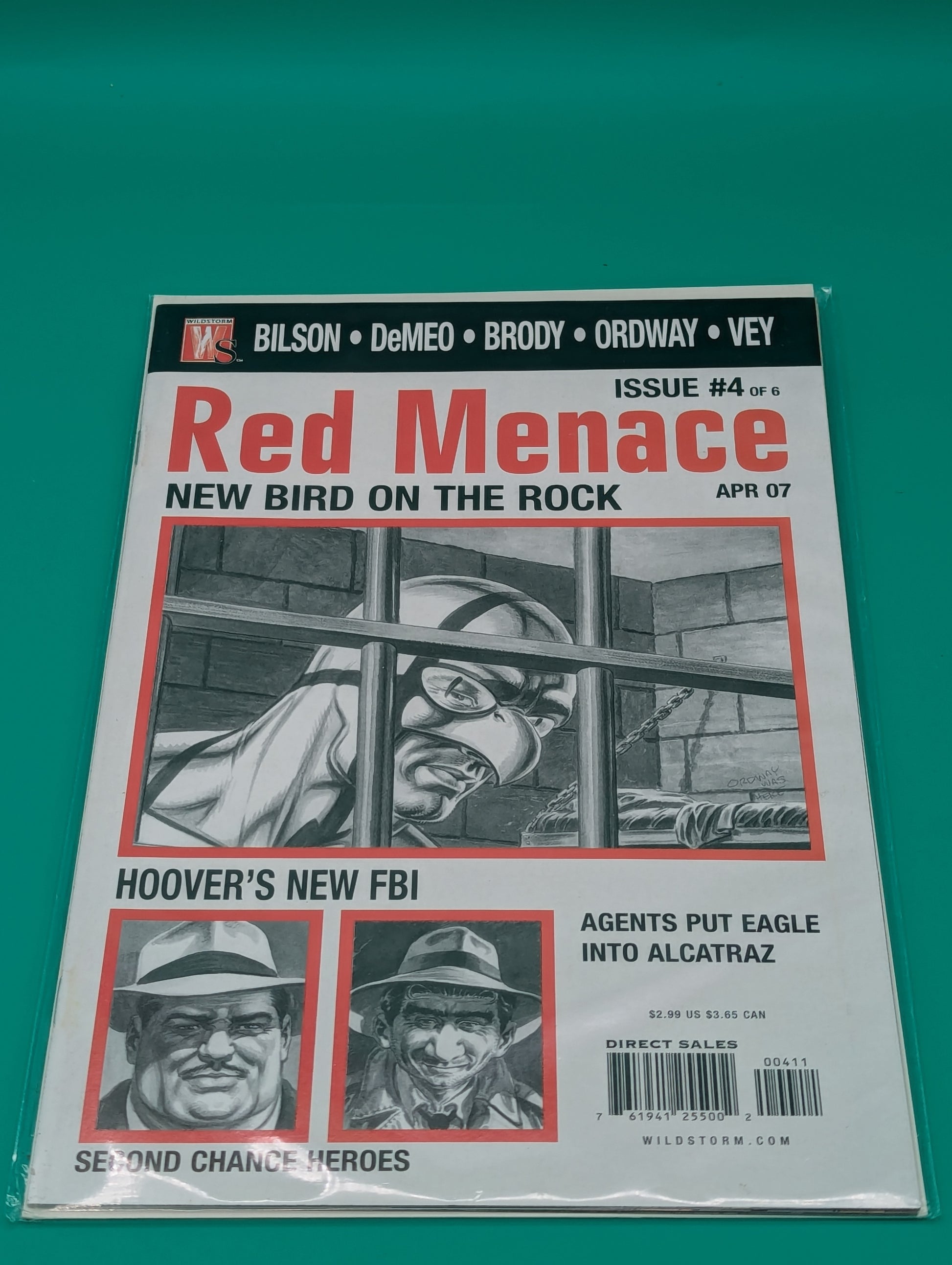 Red Menace #4 (2007) - Wildstorm Comics Collectibles:Comic Books & Memorabilia:Comics:Comics & Graphic Novels JJJambers Vintage Vault   