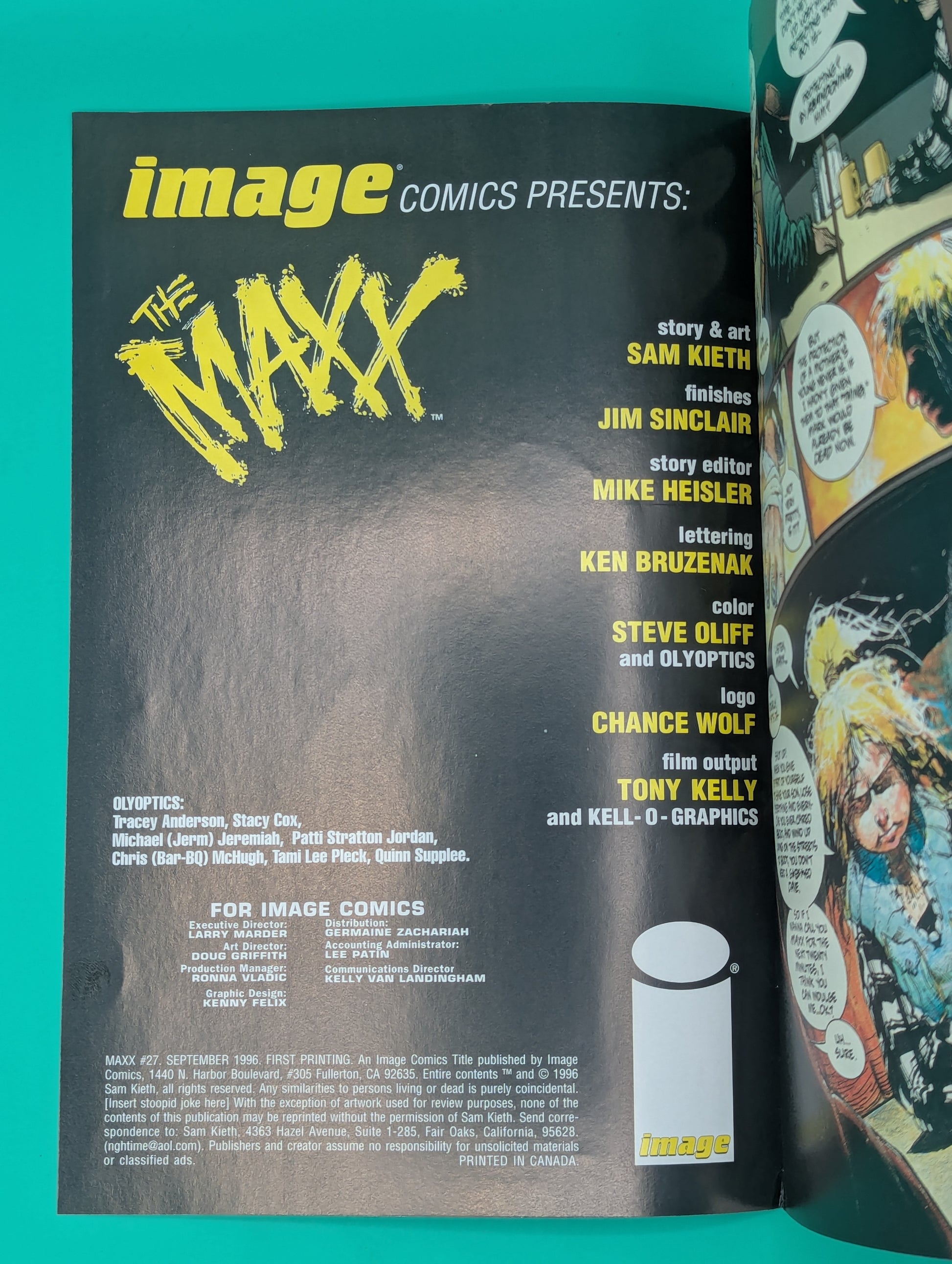 Maxx, The #27 (1996) - Image Comic Collectibles:Comic Books & Memorabilia:Comics:Comics & Graphic Novels JJJambers Jamboree