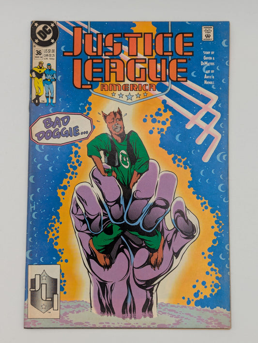 Justice League America #36 (1990) - DC Comics - VF Collectibles:Comic Books & Memorabilia:Comics:Comics & Graphic Novels JJJambers Vintage Vault