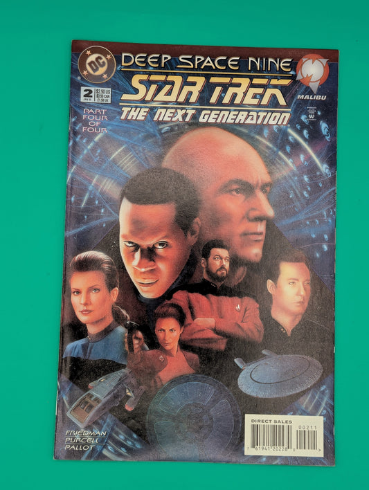 Star Trek: The Next Generation Deep Space Nine #3 (1994) Part 3 of 4 - DC & Malibu Comics