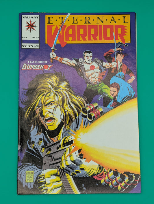 Eternal Warrior #5 (1992) [Second Bloodshot] - Valiant Comic Collectibles:Comic Books & Memorabilia:Comics:Comics & Graphic Novels JJJambers Jamboree