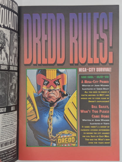 Judge Dredd: Dredd Rules! #10 (1996) - Fleetway/Quality Comics - FN/VF Collectibles:Comic Books & Memorabilia:Comics:Comics & Graphic Novels JJJambers Jamboree