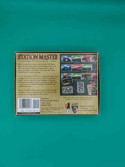 Station Master Board Game (2004) - Used, 100% Complete - Mayfair Games Toys & Hobbies:Games:Board & Traditional Games:Contemporary Manufacture JJJambers Jamboree   