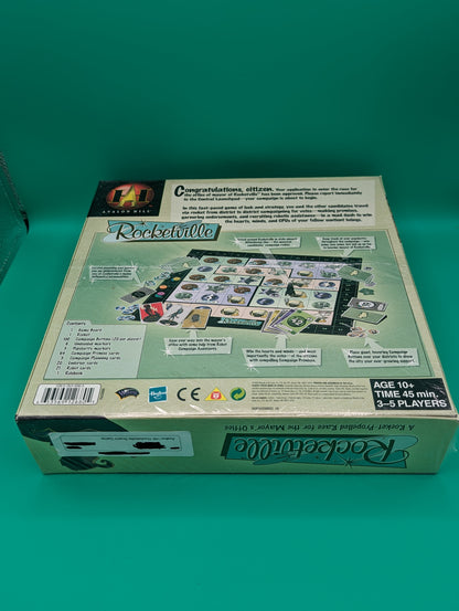 Rocketville Board Game - New Sealed - Avalon Hill Toys & Hobbies:Games:Board & Traditional Games:Contemporary Manufacture JJJambers Jamboree   