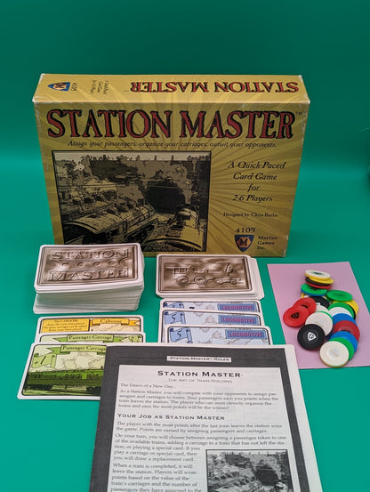 Station Master Board Game (2004) - Used, 100% Complete - Mayfair Games Toys & Hobbies:Games:Board & Traditional Games:Contemporary Manufacture JJJambers Jamboree   