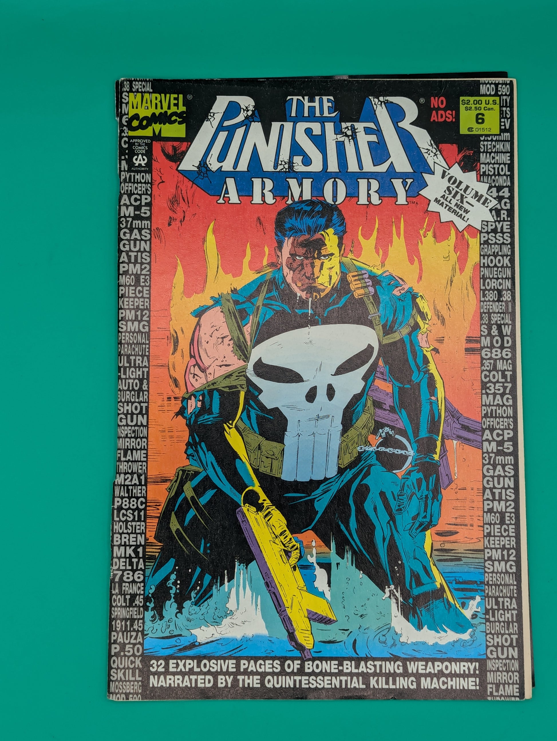 Punisher Armory, The #6 (1994) - Marvel Dollar Comic [Detached From Spine] Collectibles:Comic Books & Memorabilia:Comics:Comics & Graphic Novels JJJambers Jamboree