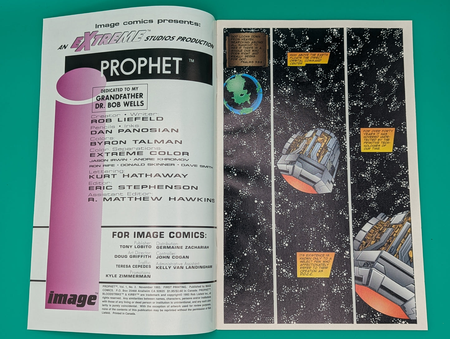 Prophet #2 (1993) - Image Comics Collectibles:Comic Books & Memorabilia:Comics:Comics & Graphic Novels JJJambers Vintage Vault   