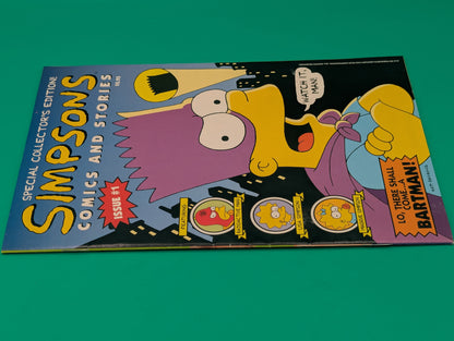 Simpsons Comics and Stories #1 Special Collector's Edition (1993) [Includes Poster] - Bongo Comic - VF+ Collectibles:Comic Books & Memorabilia:Comics:Comics & Graphic Novels JJJambers Jamboree