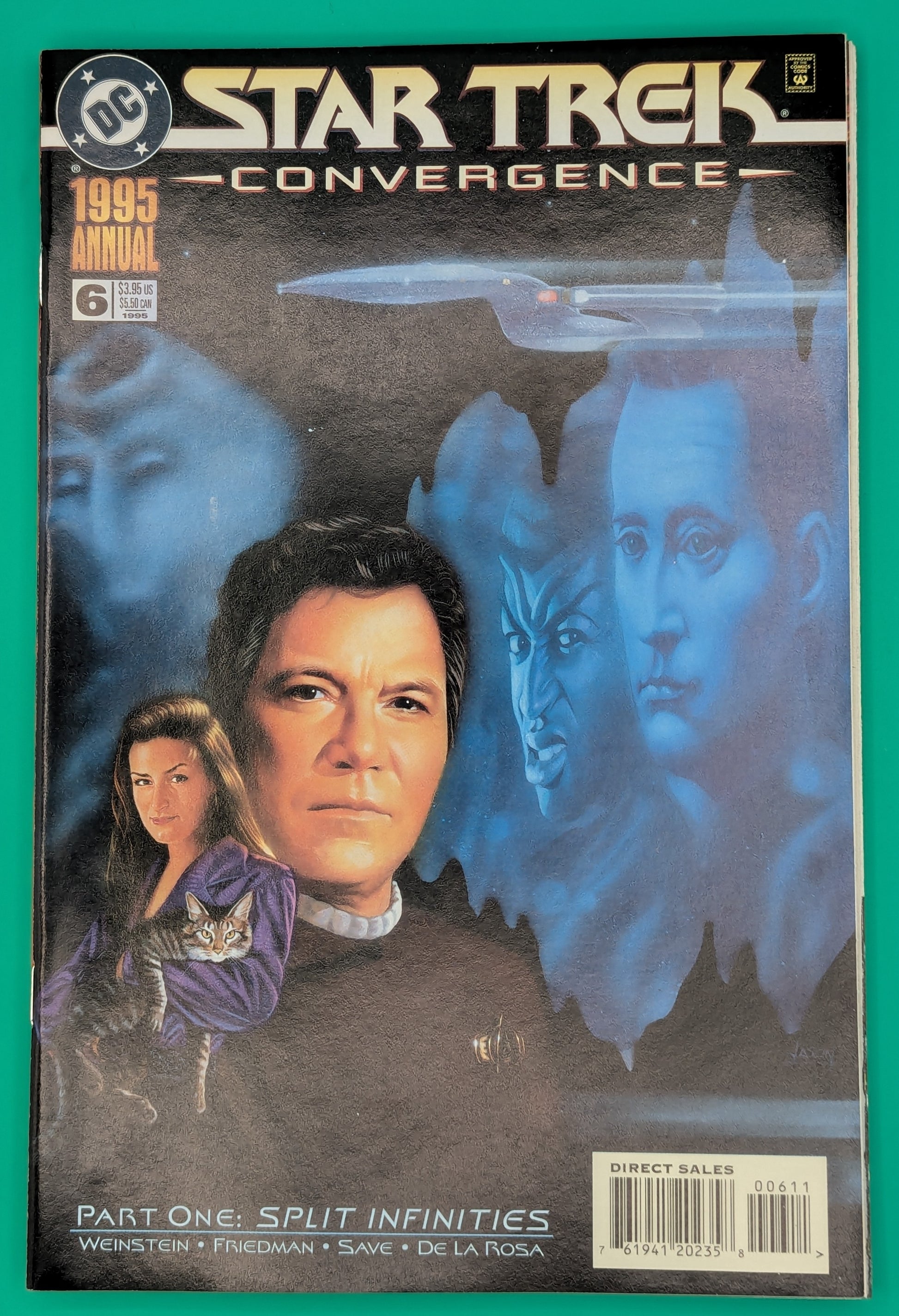 Star Trek Convergence Annual #6 (1995)  - DC Comics Collectibles:Comic Books & Memorabilia:Comics:Comics & Graphic Novels JJJambers Vintage Vault   