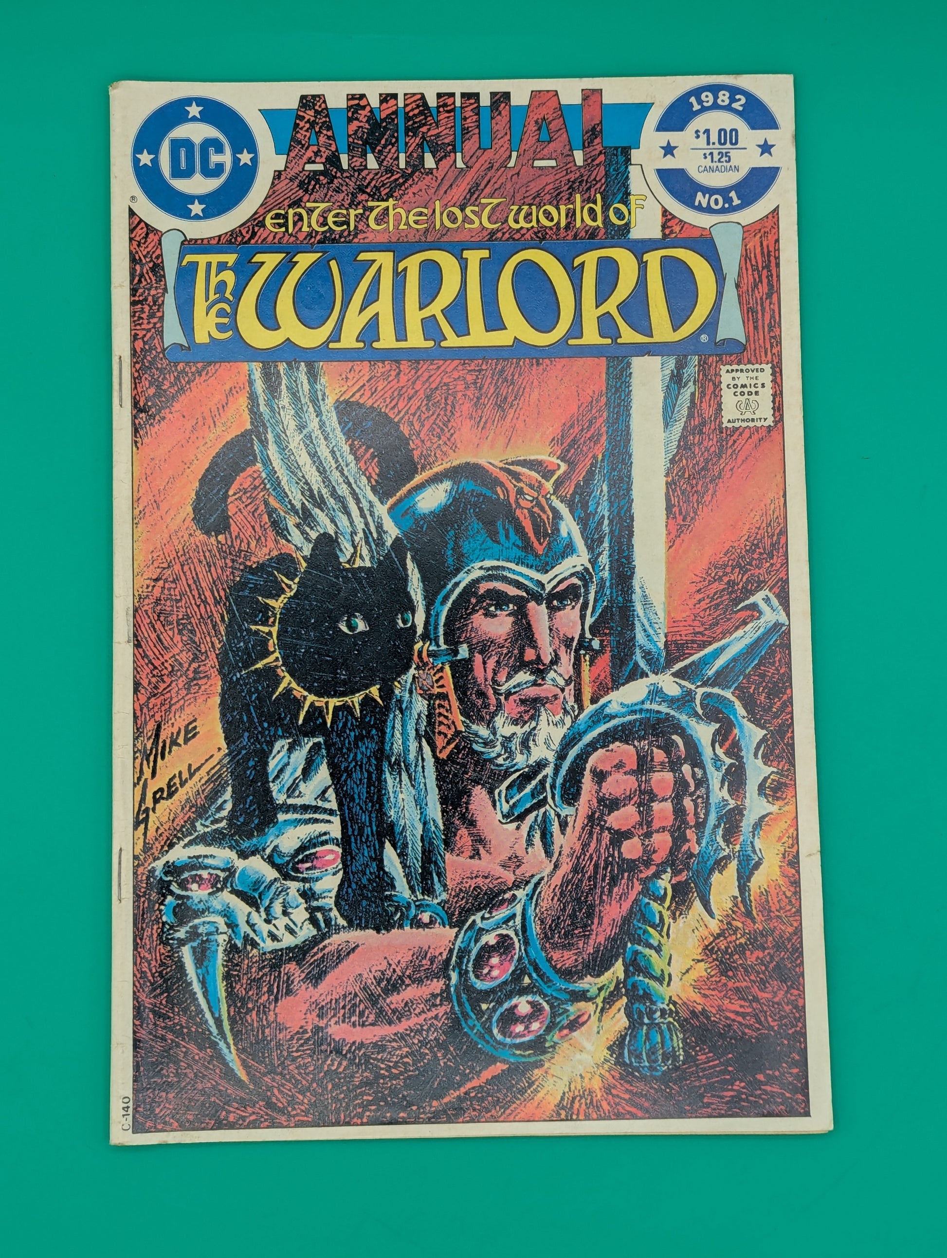 Warlord Annual: Enter the Lost World of... #1 (1982) - DC Comic - VG+ Collectibles:Comic Books & Memorabilia:Comics:Comics & Graphic Novels JJJambers Jamboree