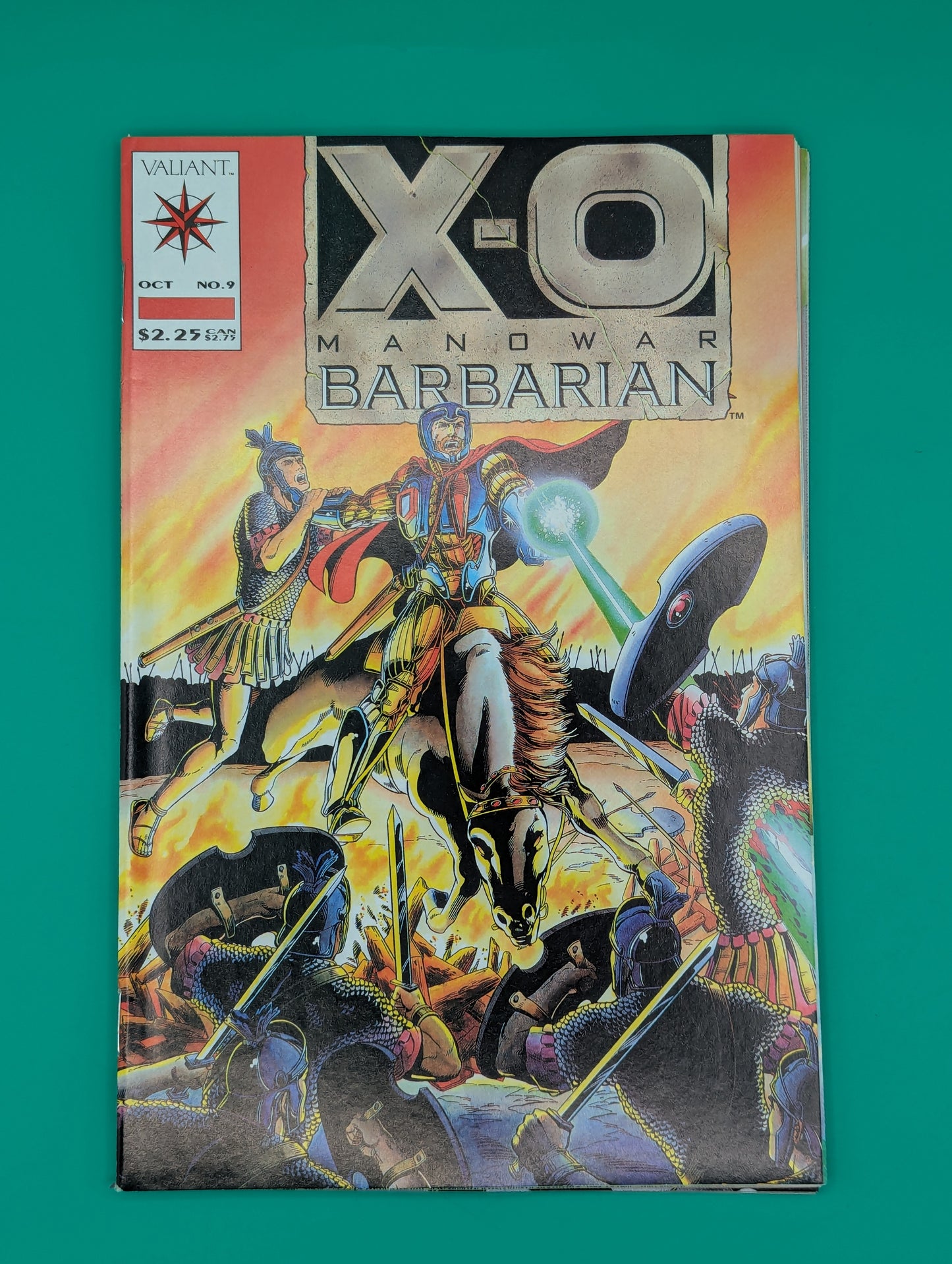 X-O Manowar #9 (1993) - Valiant Comic Collectibles:Comic Books & Memorabilia:Comics:Comics & Graphic Novels JJJambers Jamboree