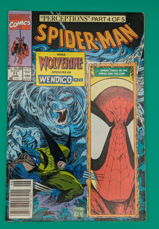 Spider-Man #11 (1991) - Marvel Comics Collectibles:Comic Books & Memorabilia:Comics:Comics & Graphic Novels JJJambers Jamboree   