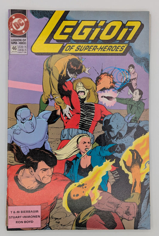 Legion of Super-Heroes #46 (1993) - DC Comic Collectibles:Comic Books & Memorabilia:Comics:Comics & Graphic Novels JJJambers Jamboree