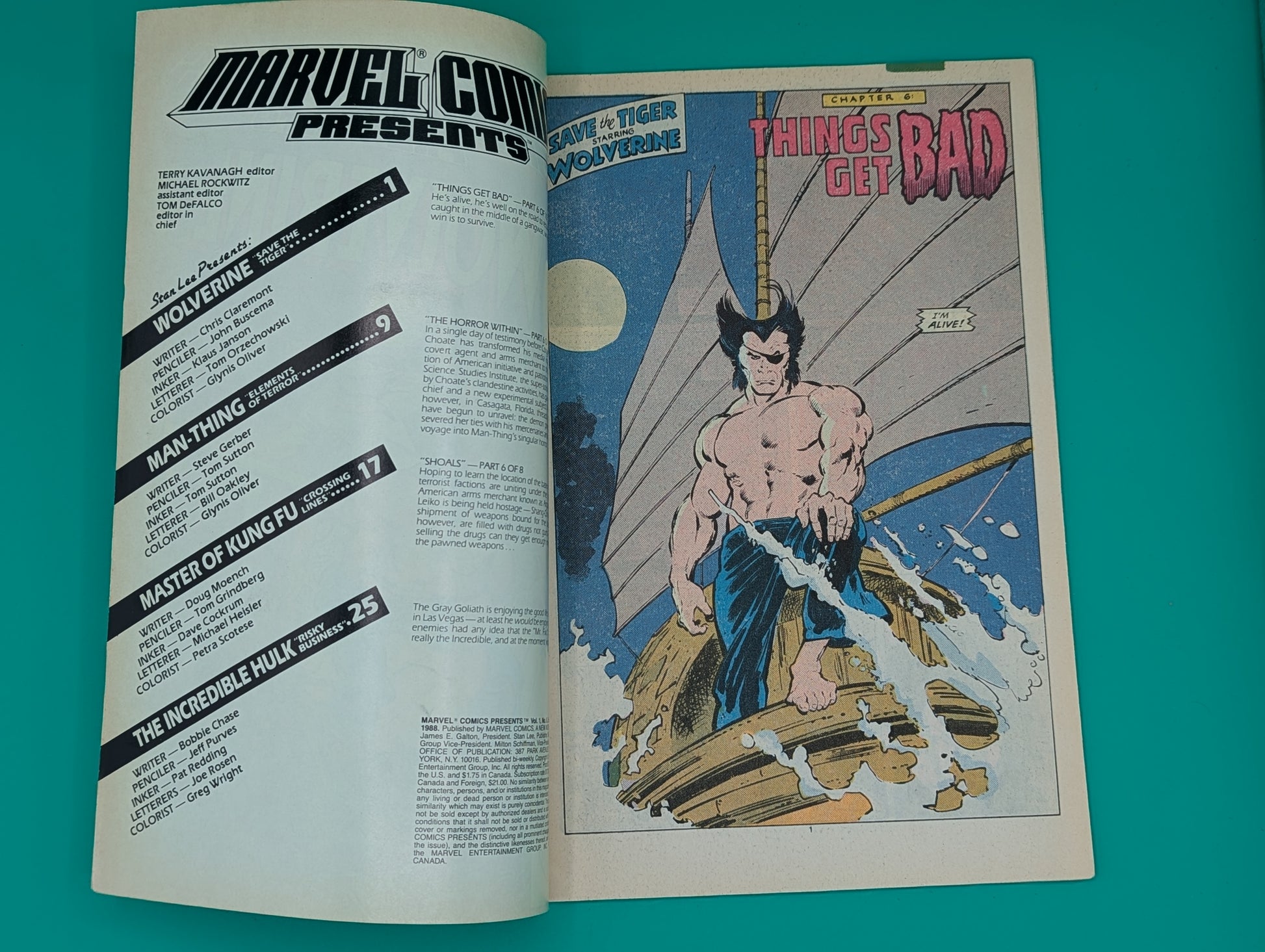 Wolverine, Marvel Comics Presents - Marvel Comics Collectibles:Comic Books & Memorabilia:Comics:Comics & Graphic Novels JJJambers Jamboree   