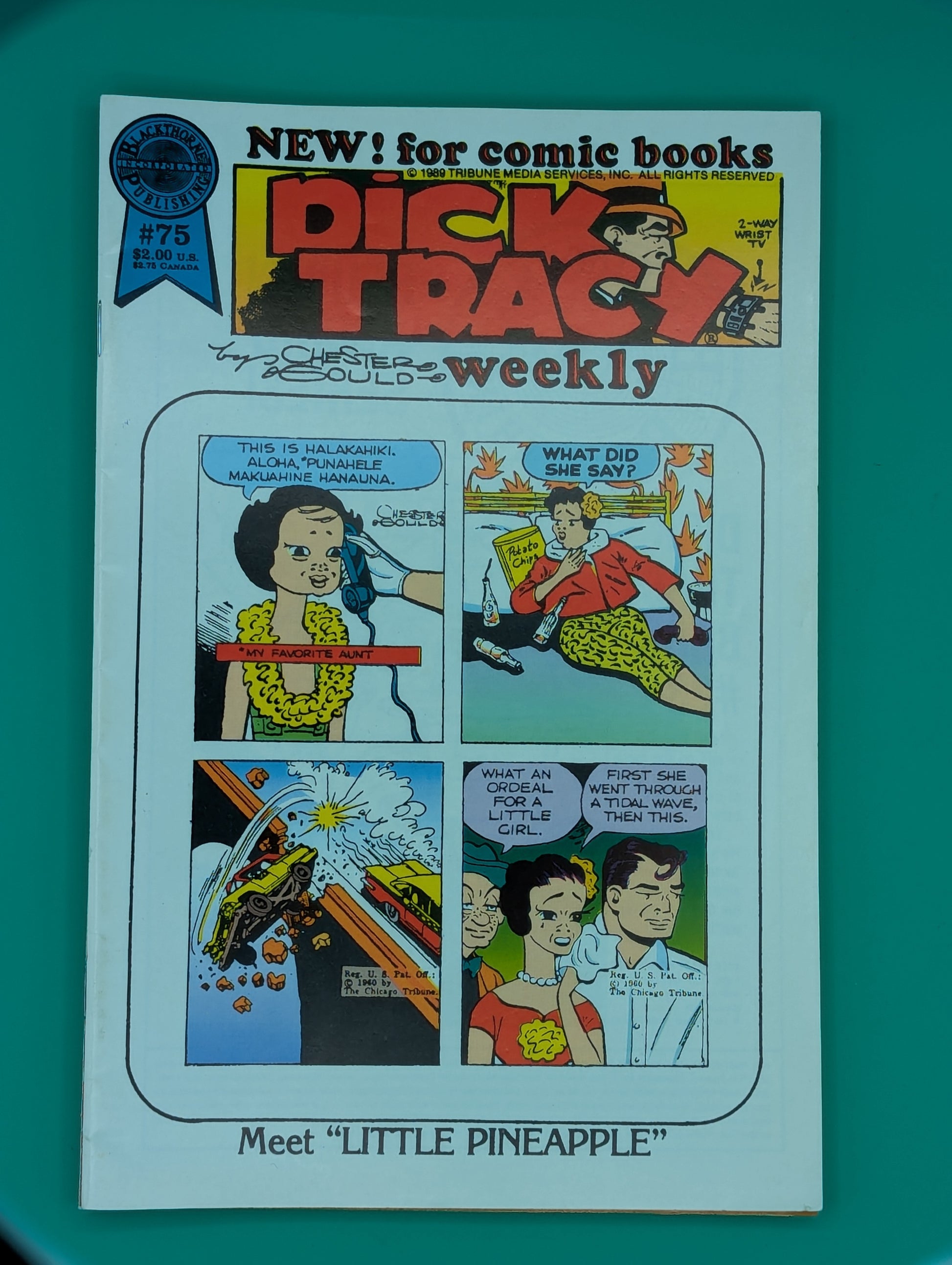 Dick Tracy Weekly #75 - Blackthorne Publishing Comic Collectibles:Comic Books & Memorabilia:Comics:Comics & Graphic Novels JJJambers Vintage Vault   