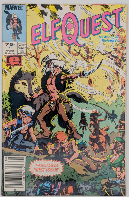 ElfQuest #1 (1985) [Newsstand] - Marvel / Epic Comic - VF Collectibles:Comic Books & Memorabilia:Comics:Comics & Graphic Novels JJJambers Jamboree
