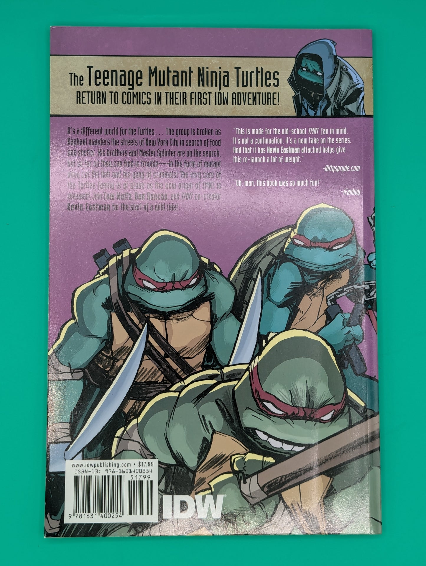 Teenage Mutant Ninja Turtles [TMNT] Vol. 1: Change is Constant - IDW TPB Collectibles:Comic Books & Memorabilia:Comics:Comics & Graphic Novels JJJambers Vintage Vault   