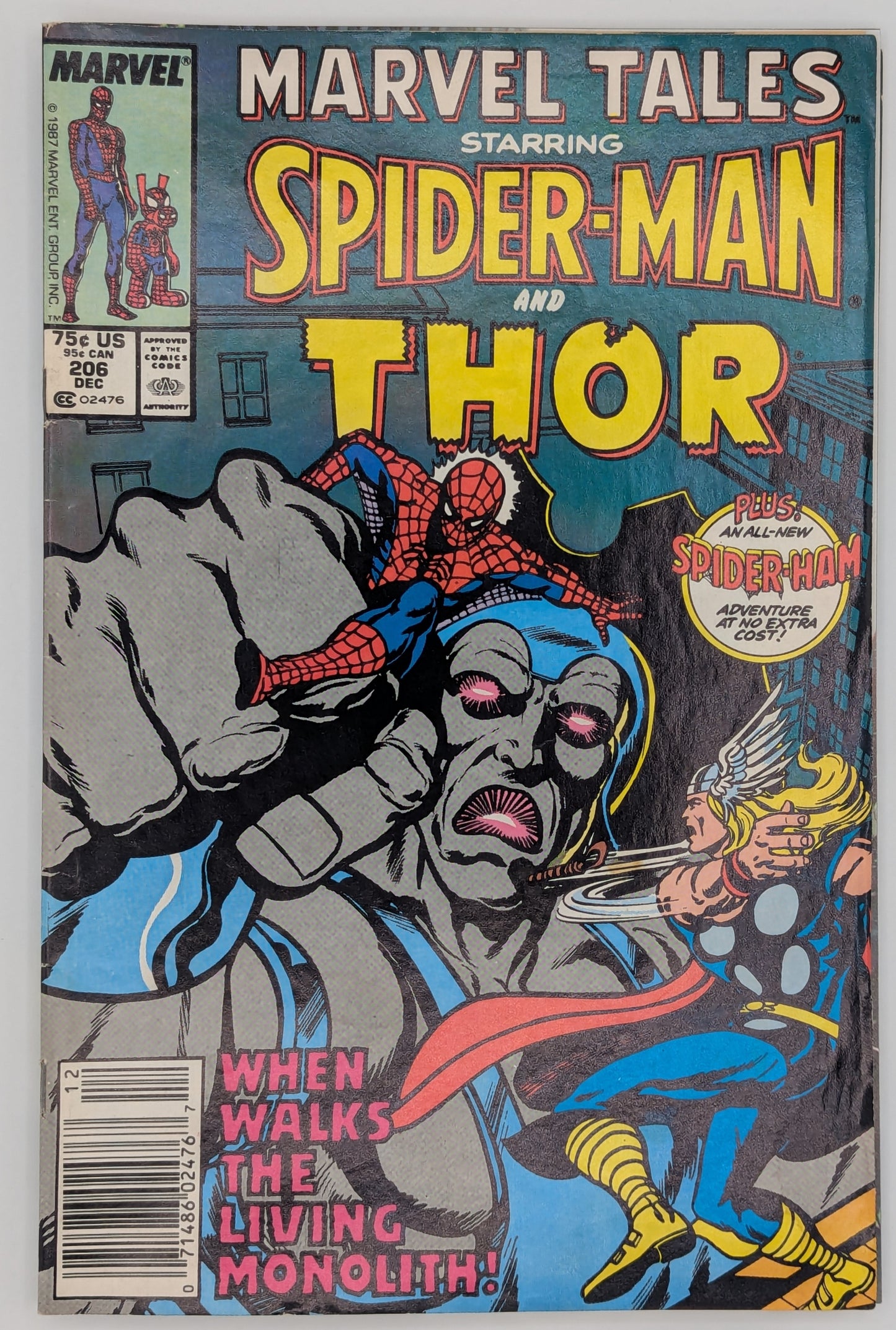 Marvel Tales #206 (1988) - Marvel Comic Collectibles:Comic Books & Memorabilia:Comics:Comics & Graphic Novels JJJambers Jamboree