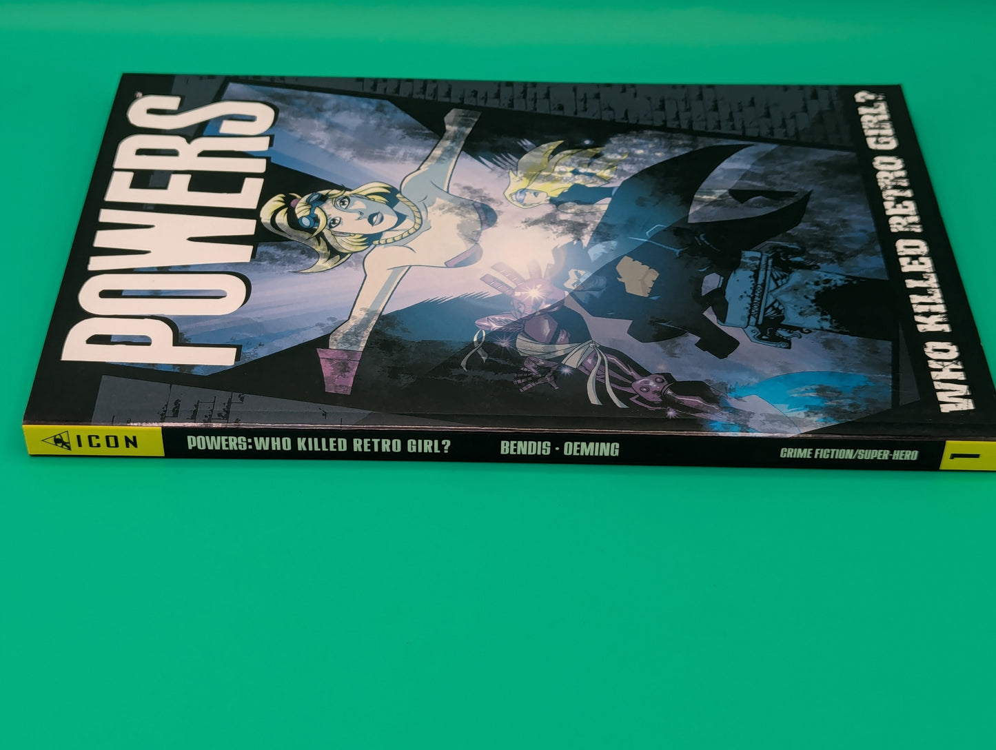 Powers Vol. 1: Who Killed Retrogirl (2000) - Icon TPB Collectibles:Comic Books & Memorabilia:Comics:Comics & Graphic Novels JJJambers Vintage Vault   