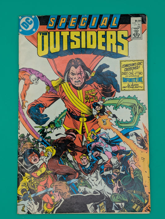Outsiders, The Special #1: Comicdom's Epic Crossover! (1987) - DC Comic Collectibles:Comic Books & Memorabilia:Comics:Comics & Graphic Novels JJJambers Jamboree