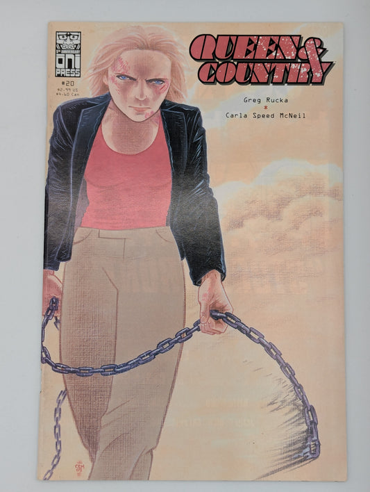 Queen & Country #20 (2003) - Oni Press Comic - VF Collectibles:Comic Books & Memorabilia:Comics:Comics & Graphic Novels JJJambers Vintage Vault