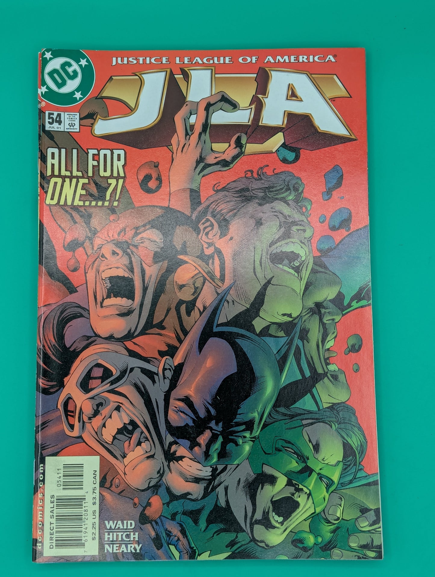 Justice League of America (JLA) #54: All for One...?! (2001) - DC Comic Collectibles:Comic Books & Memorabilia:Comics:Comics & Graphic Novels JJJambers Jamboree
