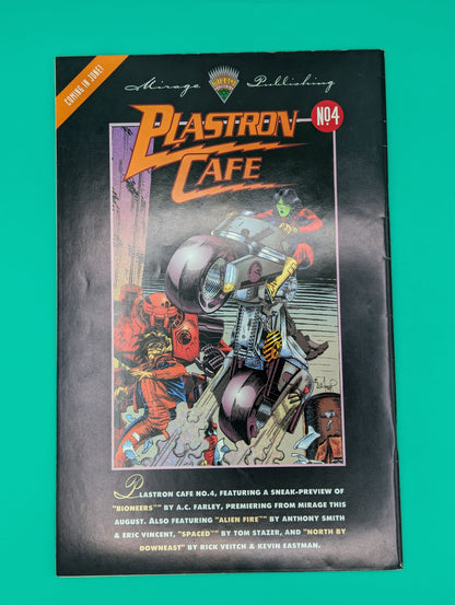 Plastron Cafe #3 (1993) - Mirage Publishing Collectibles:Comic Books & Memorabilia:Comics:Comics & Graphic Novels JJJambers Jamboree