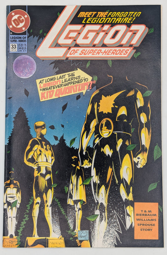 Legion of Super-Heroes #33 (1992) - DC Comic - FN/VF Collectibles:Comic Books & Memorabilia:Comics:Comics & Graphic Novels JJJambers Jamboree