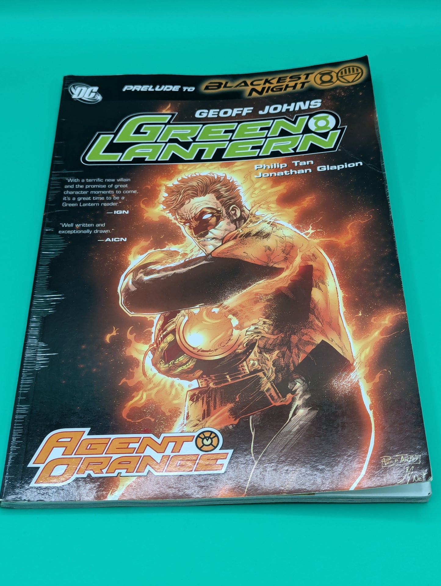 Green Lantern Agent Orange: Prelude to Blackest Night (2010) - DC TPB Collectibles:Comic Books & Memorabilia:Comics:Comics & Graphic Novels JJJambers Jamboree   