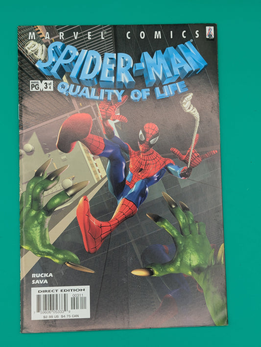 Spider-Man: Quality of Life #3 of 4 (2002) - Marvel Comic Collectibles:Comic Books & Memorabilia:Comics:Comics & Graphic Novels JJJambers Jamboree