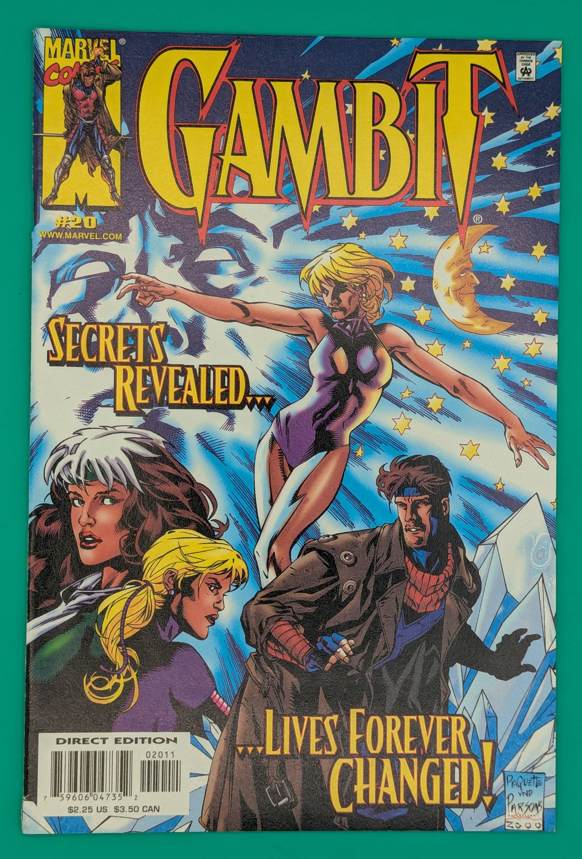 Gambit #20 (2000) - Marvel Comic Collectibles:Comic Books & Memorabilia:Comics:Comics & Graphic Novels JJJambers Jamboree