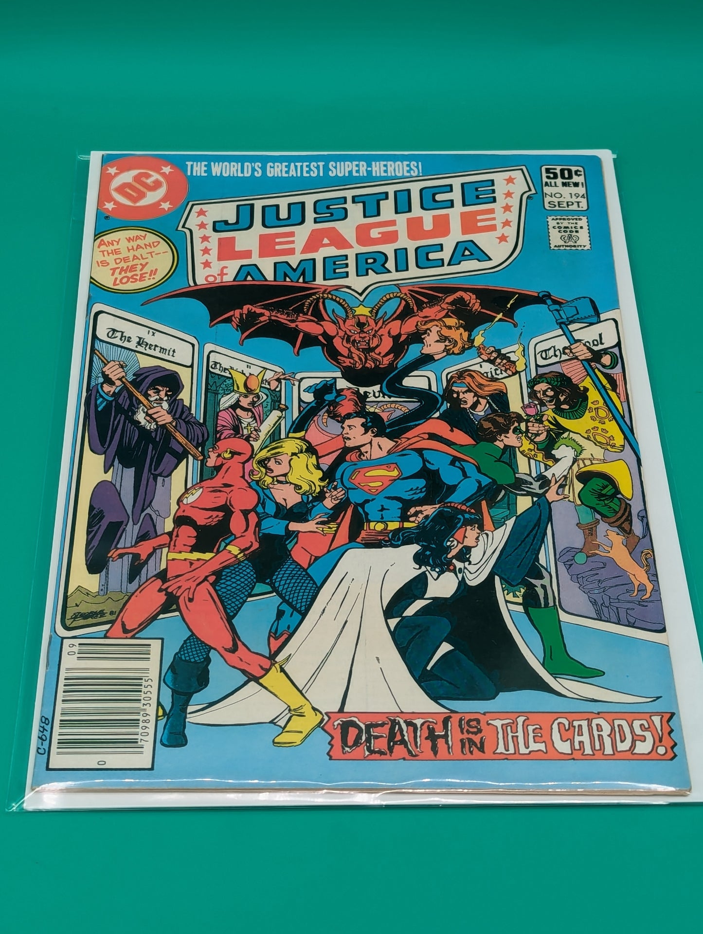 Justice League of America #194 (1981) - DC Comic Collectibles:Comic Books & Memorabilia:Comics:Comics & Graphic Novels JJJambers Jamboree