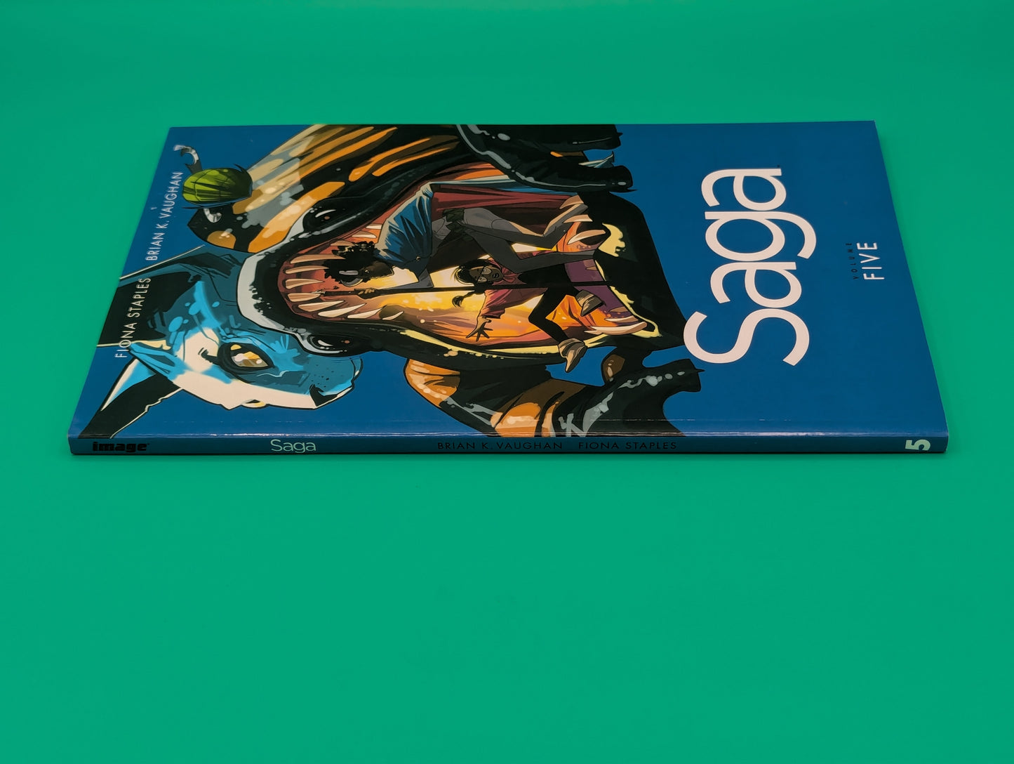 Saga Vol. 5 (2014): Image TPB Collectibles:Comic Books & Memorabilia:Comics:Comics & Graphic Novels JJJambers Vintage Vault   