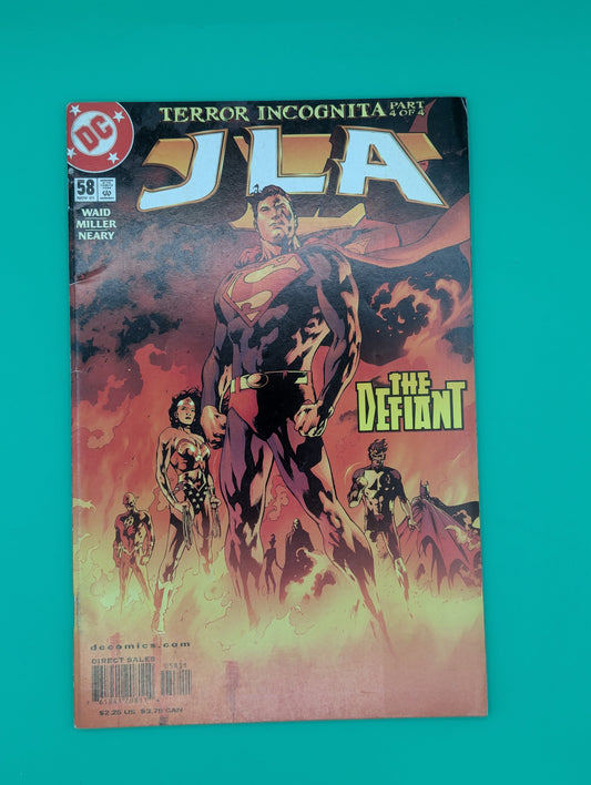 Justice League of America [JLA] #58: Terror Incognita Part 4 of 4 (2002) - DC Comic Collectibles:Comic Books & Memorabilia:Comics:Comics & Graphic Novels JJJambers Jamboree