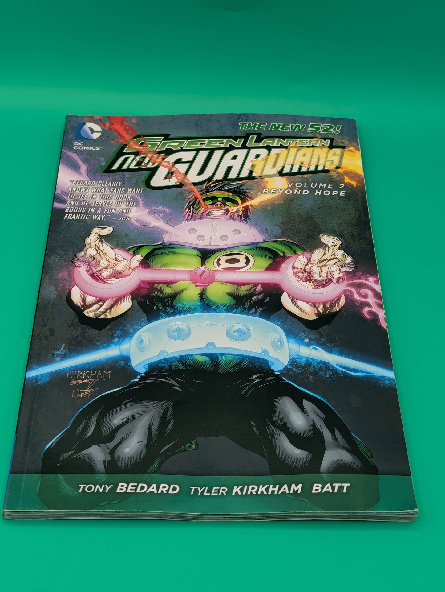 Green Lantern - New Guardians, New 52 Vol. 2: Beyond Hope - DC TPB Collectibles:Comic Books & Memorabilia:Comics:Comics & Graphic Novels JJJambers Jamboree   