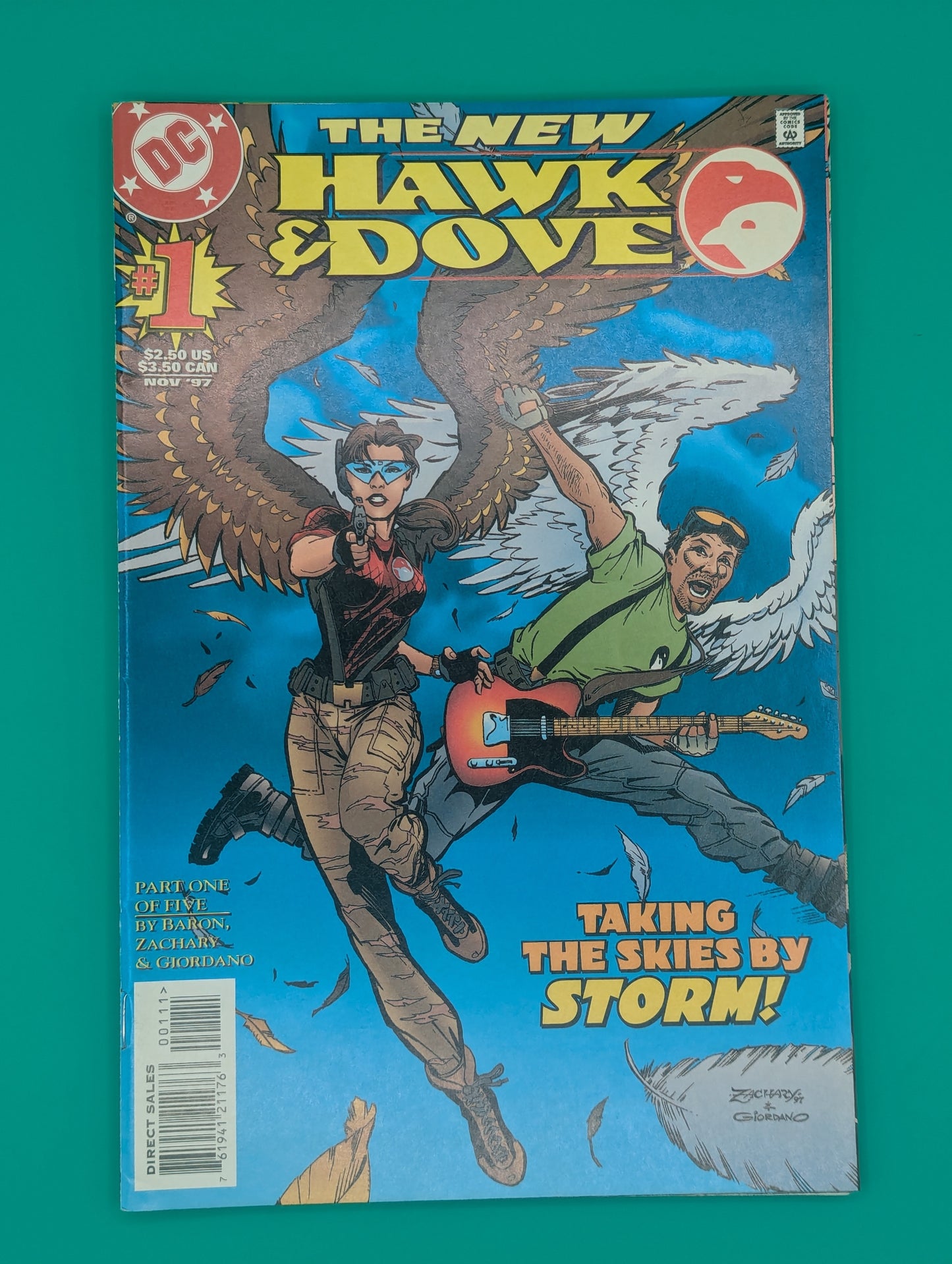 Hawk & Dove, New #1 (1997) - DC Comic Collectibles:Comic Books & Memorabilia:Comics:Comics & Graphic Novels JJJambers Jamboree