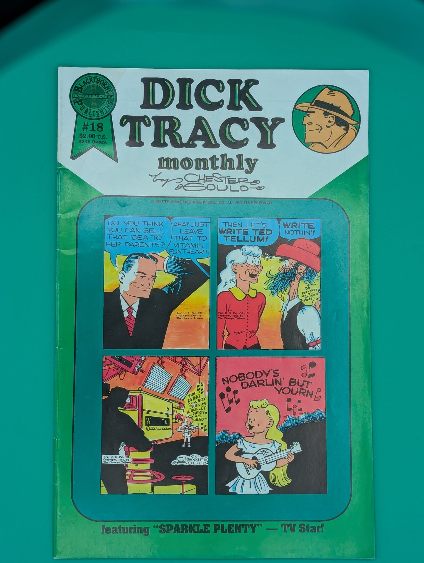 Dick Tracy Monthly #18 - Blackthorne Publishing Comic Collectibles:Comic Books & Memorabilia:Comics:Comics & Graphic Novels JJJambers Vintage Vault   