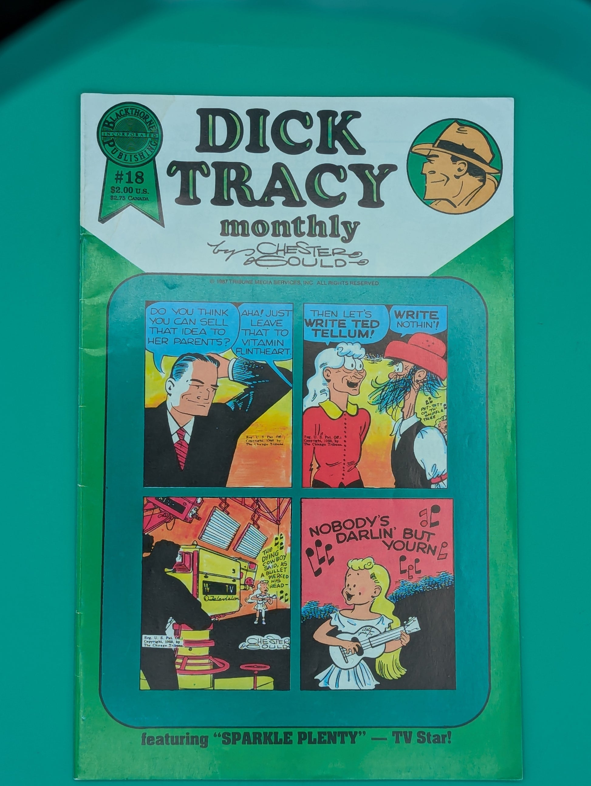 Dick Tracy Monthly #18 - Blackthorne Publishing Comic Collectibles:Comic Books & Memorabilia:Comics:Comics & Graphic Novels JJJambers Vintage Vault   