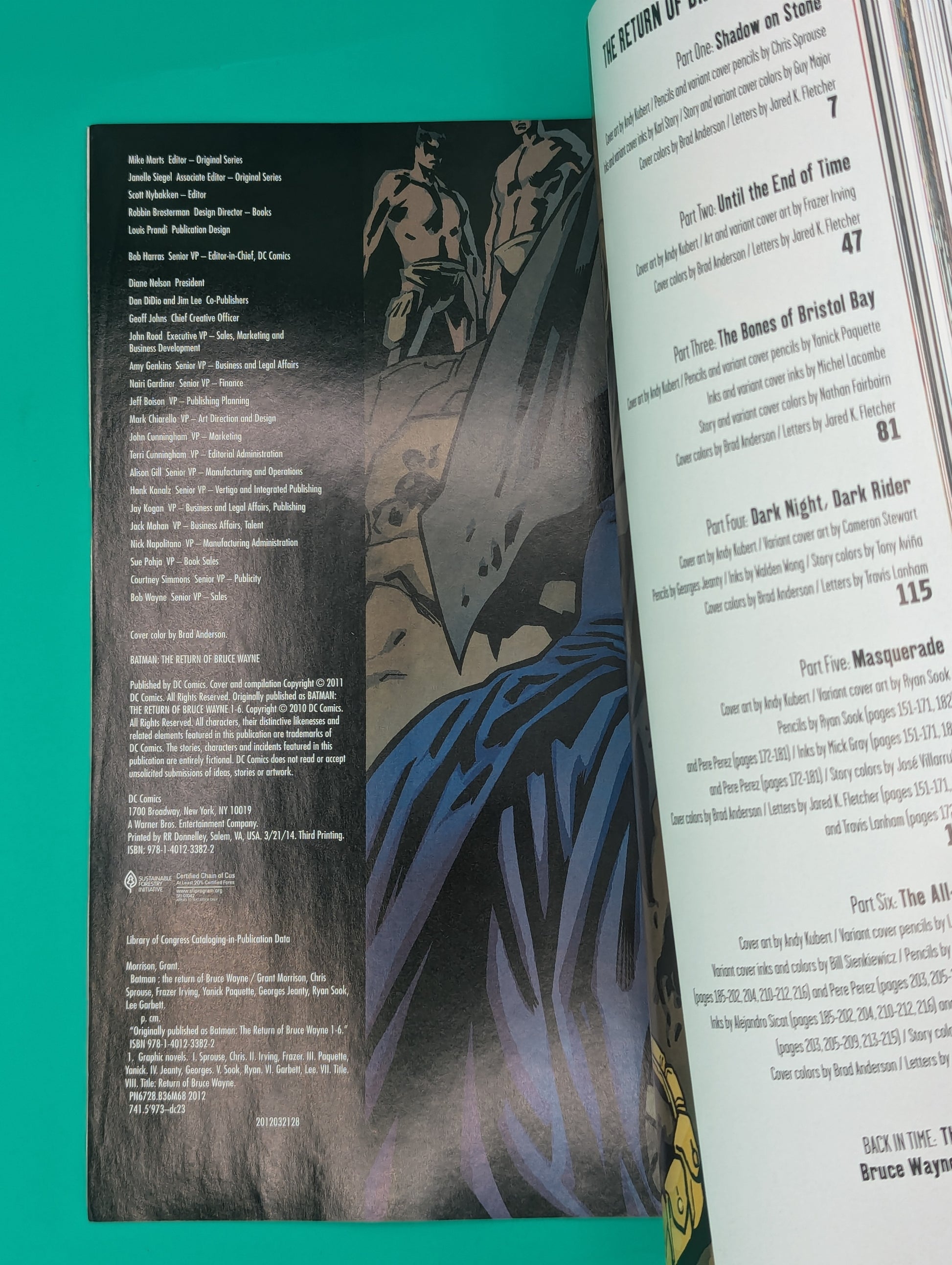 Batman: The Return of Bruce Wayne (2011) - DC TPB Collectibles:Comic Books & Memorabilia:Comics:Comics & Graphic Novels JJJambers Vintage Vault   