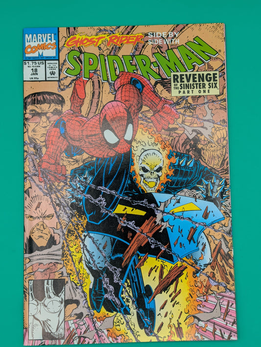 Spider-Man #18: Revenge of the Sinister Six, Part 1 (1992) [Direct] - Marvel Comic Collectibles:Comic Books & Memorabilia:Comics:Comics & Graphic Novels JJJambers Jamboree