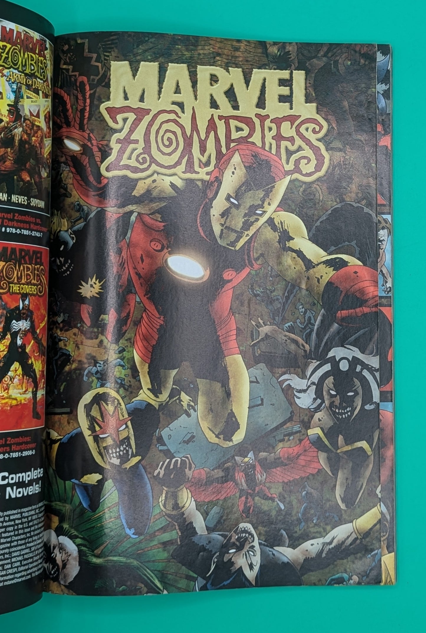 Marvel Zombies, Rare Iron Man Cover (2006) - Marvel TPB Collectibles:Comic Books & Memorabilia:Comics:Comics & Graphic Novels JJJambers Vintage Vault   