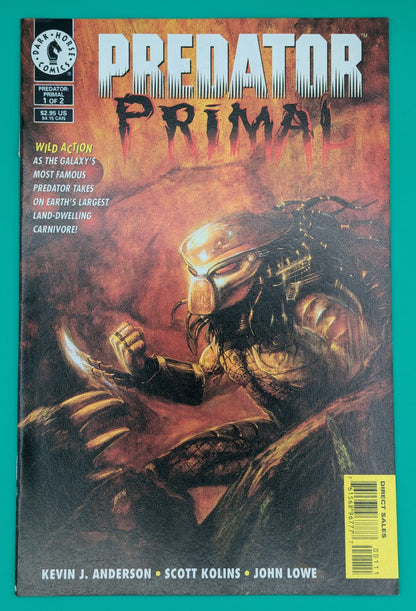 Predator: Primal #1 of 2 (1997) - Dark Horse Comics Collectibles:Comic Books & Memorabilia:Comics:Comics & Graphic Novels JJJambers Vintage Vault   