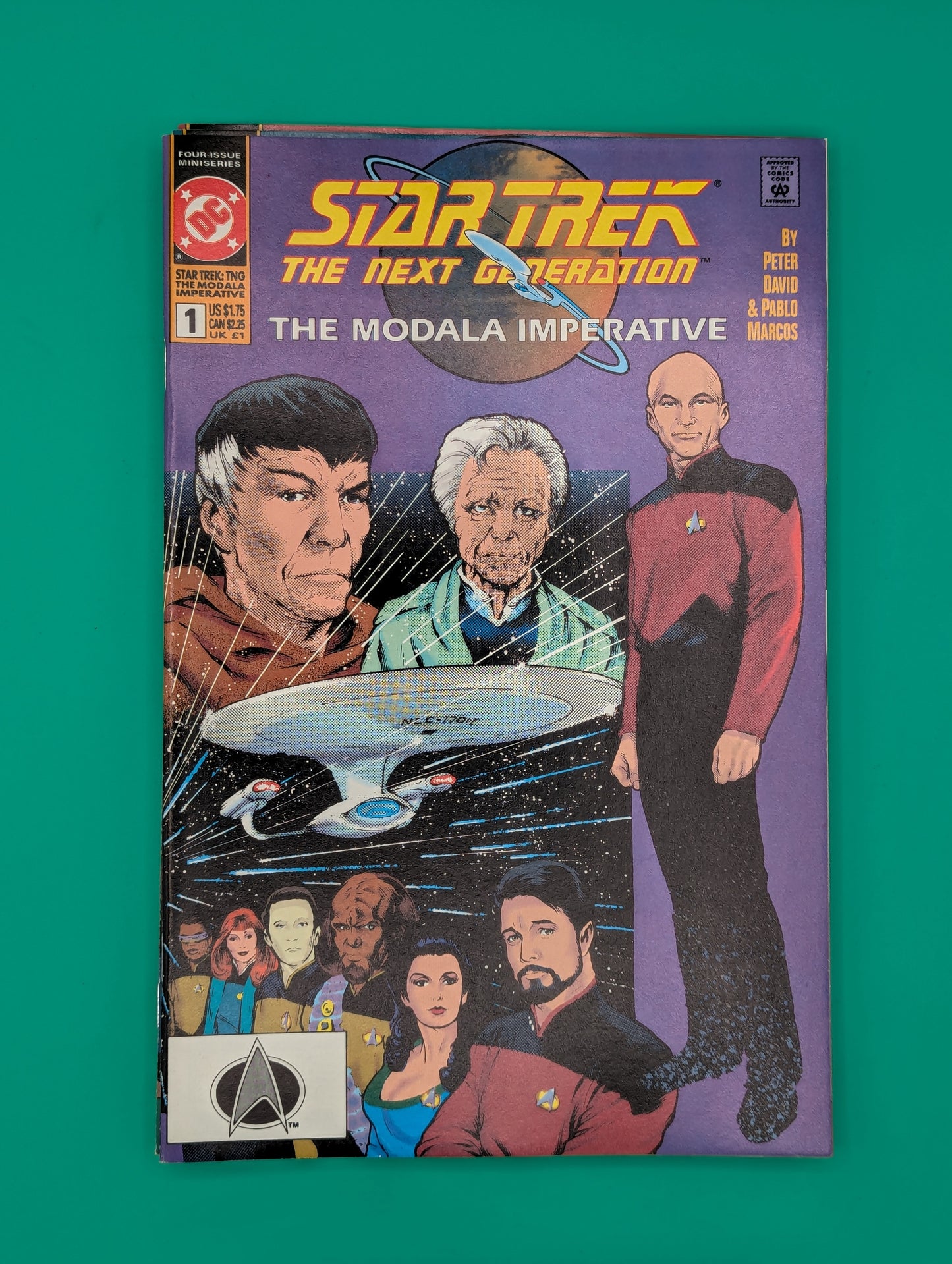 Star Trek: The Next Generation: The Modela Imperative #1  (1991, miniseries book 1 of 4) - DC Comics Collectibles:Comic Books & Memorabilia:Comics:Comics & Graphic Novels JJJambers Vintage Vault   