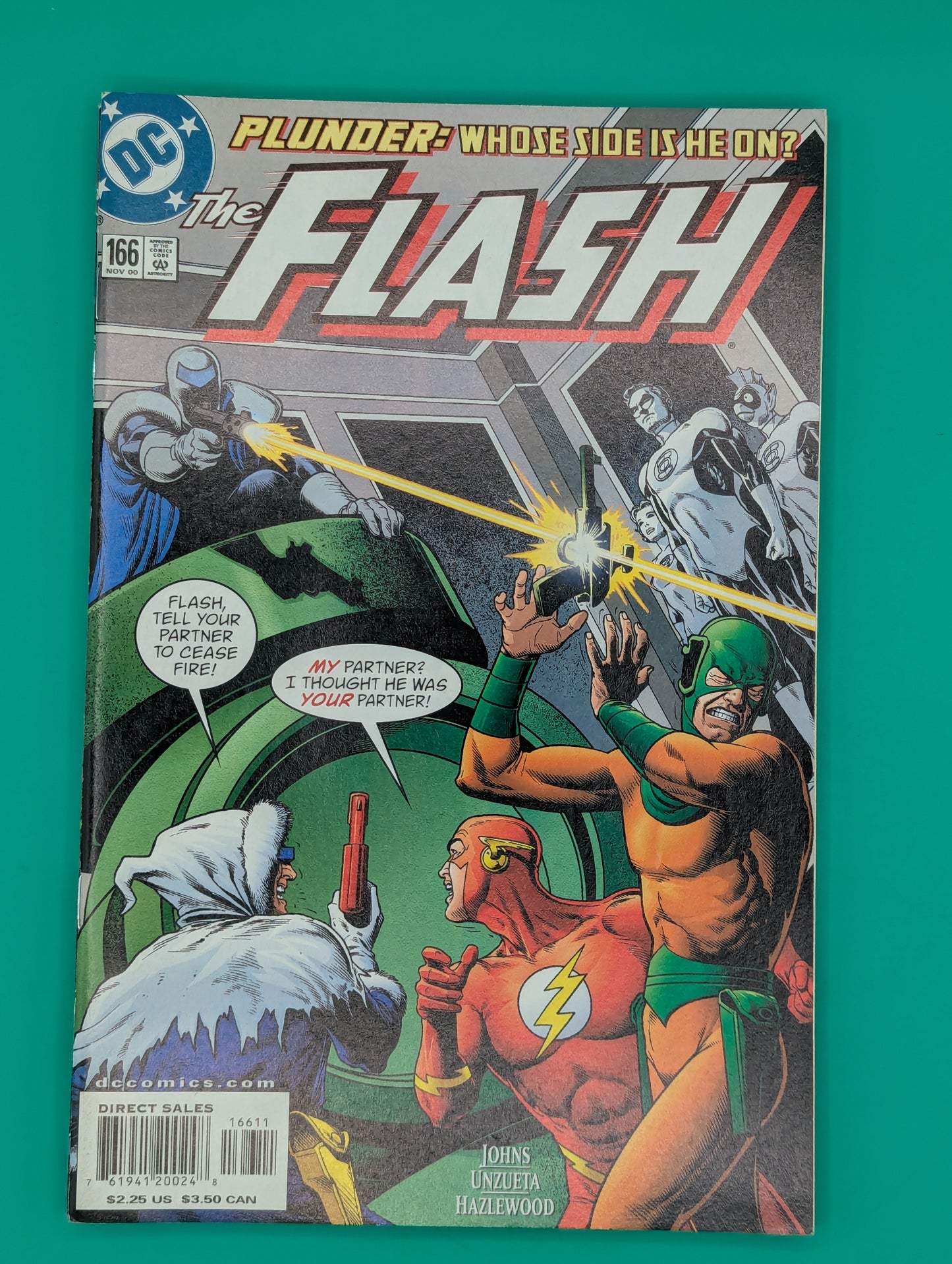 Flash, The #166: Plunder: Whose Side is He On? (2000) - DC Comic Collectibles:Comic Books & Memorabilia:Comics:Comics & Graphic Novels JJJambers Jamboree