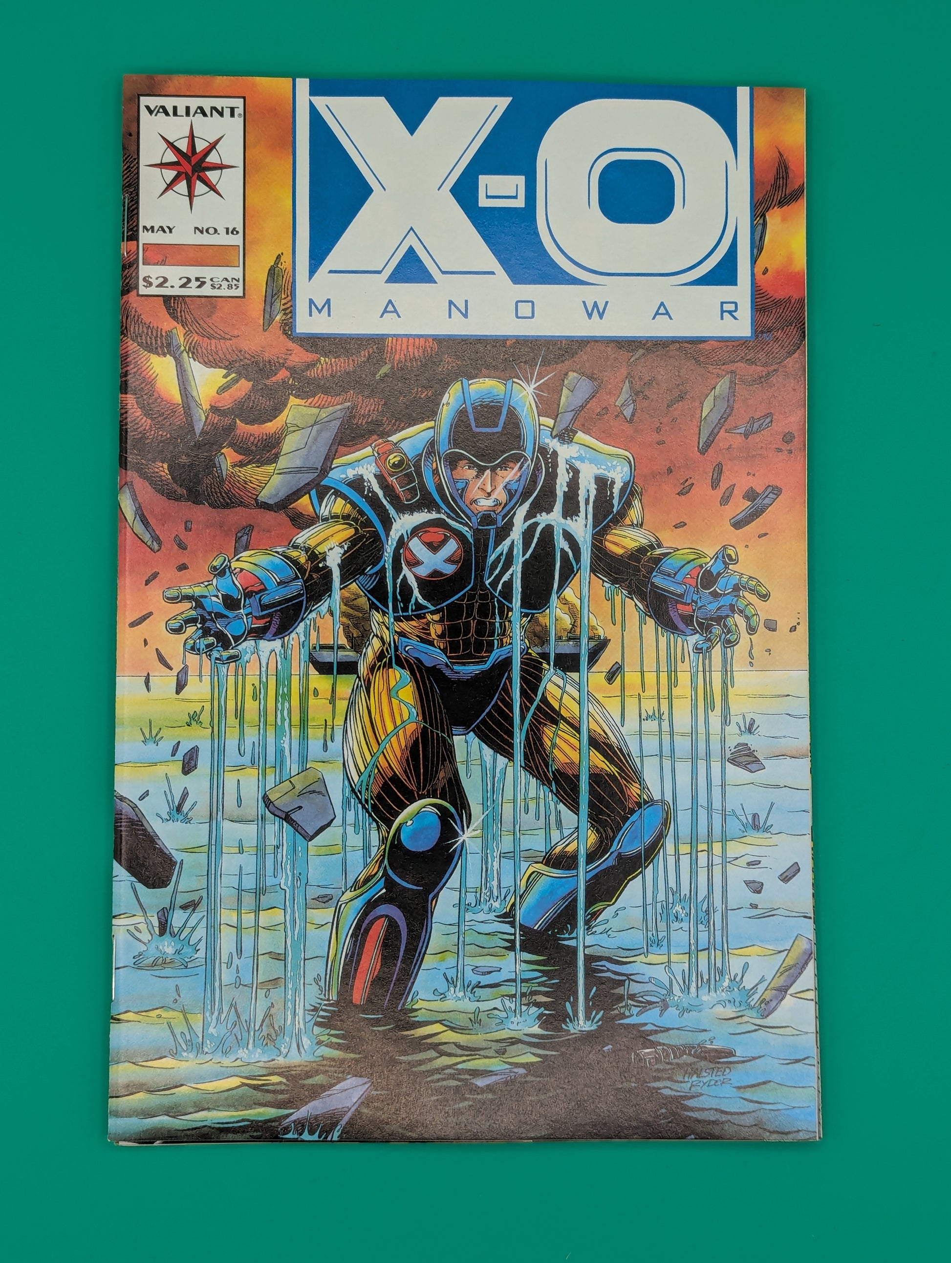 X-O Manowar #16 (1993) - Valiant Comic Collectibles:Comic Books & Memorabilia:Comics:Comics & Graphic Novels JJJambers Jamboree